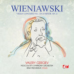 the album cover for Moscow RTV Symphony Orchestra - Wieniawski: Violin Concerto No. 2 in D Minor, Op. 22