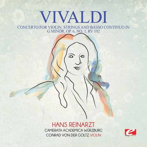 Vivaldi - Vivaldi: Concierto para violín, cuerdas y bajo continuo en sol menor, Op. 6, n.º 1, RV 192 (CD)