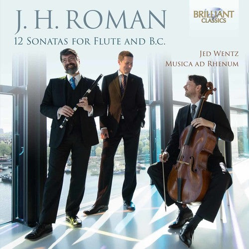 J.H. Roman: 2 Sonatas for Flute & Continuo (CD)