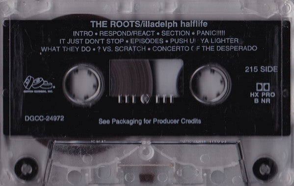 The Roots : Illadelph Halflife (Cass, Album)