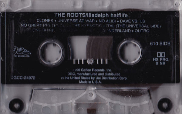 The Roots : Illadelph Halflife (Cass, Album)