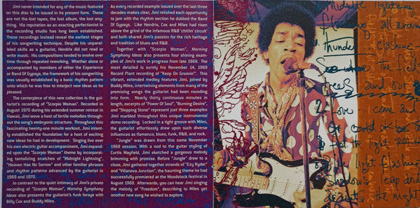 Jimi Hendrix : Morning Symphony Ideas (CD, Album)