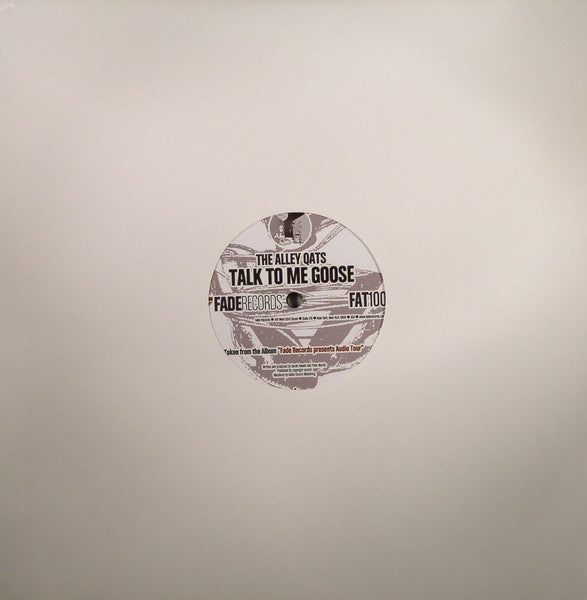 The Alley Qats / Motive featuring Abagale Fischer : Talk To Me Goose / ABE (Real 128 Mix) (12")