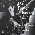 the album cover for Bozza / Schwarz / Paik - The French Influence