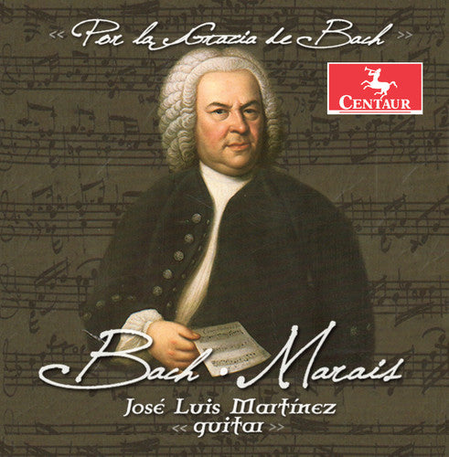 the album cover for J Bach S / Martinez - Bach & Marais