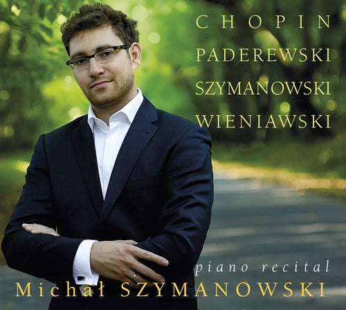the album cover for Chopin / Szymanowski - Piano Recital