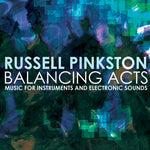 the album cover for Pinkston / Pinkston / Texas Qua-Tro / Tsang / Vale - Balancing Acts - Music for Instruments & Electronic Sounds