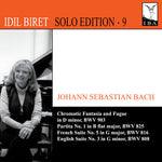 the album cover for J Bach S / Biret - Bach: Solo Edition, Vol. 9