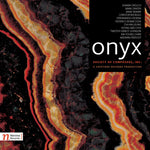 the album cover for Biggs / American Modern Ensemble / Goodman - Onyx