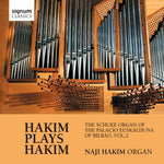 the album cover for Nagi Hakim - Naji Hakim: Schuke Organ Of The Palacio Euskao 2