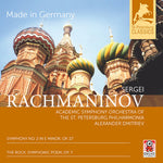 the album cover for Rachmaninov / Academic So Of The St Petersburg - Symphony No. 2 / The Rock Op. 7