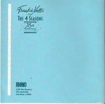 Frankie Valli And The 4 Seasons* : 25th Anniversary Collection (3xCD, Comp, Cap)