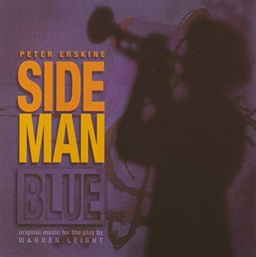 the album cover for Peter Erskine - Side Man Blue