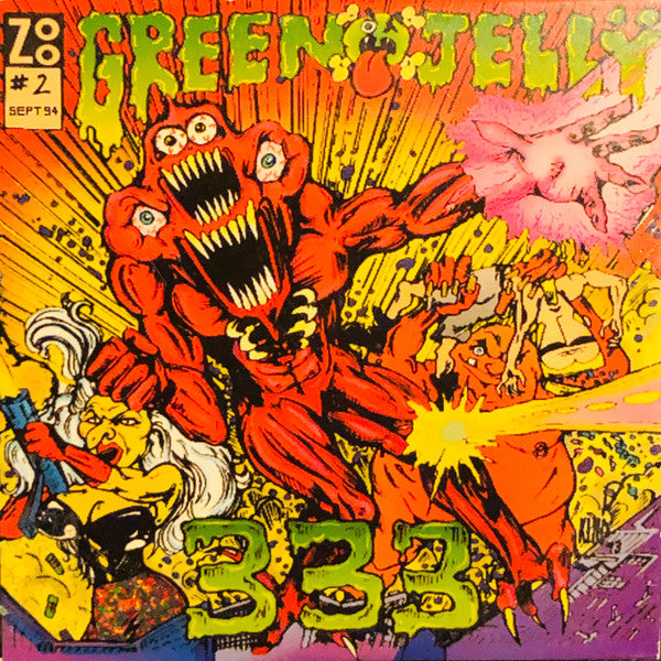 Green Jellÿ : 333 (CD, Album, Promo)