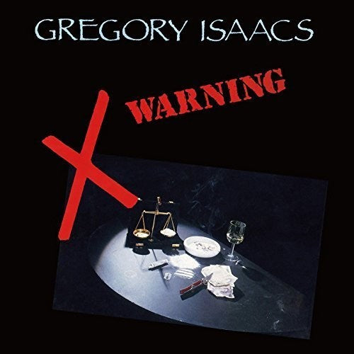 the album cover for Gregory Isaacs - Warning