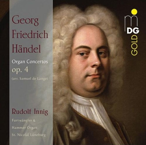 the album cover for Handel / Rudolf Innig - Handel: Organ Concertos