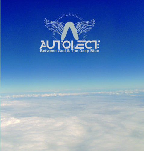 the album cover for Autolect - Between God and The Deep Blue