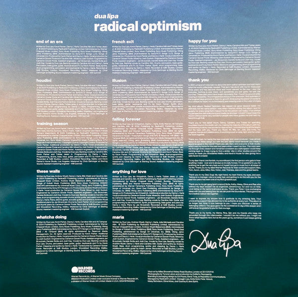 Dua Lipa : Radical Optimism (LP, Album, Ltd, Pic)