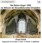 the album cover for Bach / Franz Lorch - The Reiser-Organ 1958