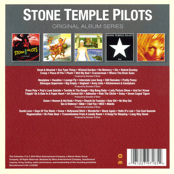 Stone Temple Pilots : Original Album Series (Box, Comp, RE + 5xCD, Album, RE)