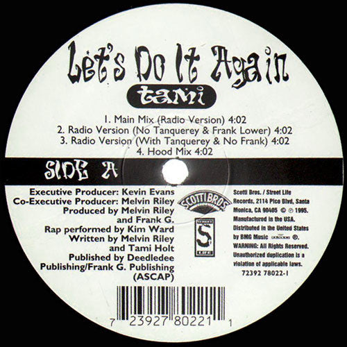 Tami* : Let's Do It Again (12")