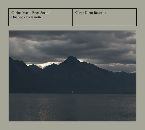 the album cover for Antico / Marti / Sorini - Quando Cala la Notte