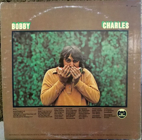 Bobby Charles : Bobby Charles (LP, Album, Promo)