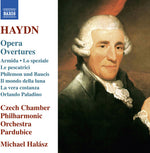 the album cover for Haydn / Czech Chamber Philharmonic Orchestra - Haydn: Opera Overtures