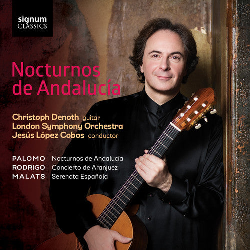 the album cover for Malats / Denoth / London Symphony Orchestra - Nocturnos de Andalucia