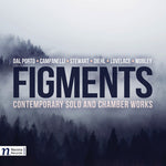 the album cover for Campanelli / Arcadian Winds / Rojahn / Ross - Dal Porto, Campanelli, Stewart, Diehl, Lovelace & Mobley: Figments