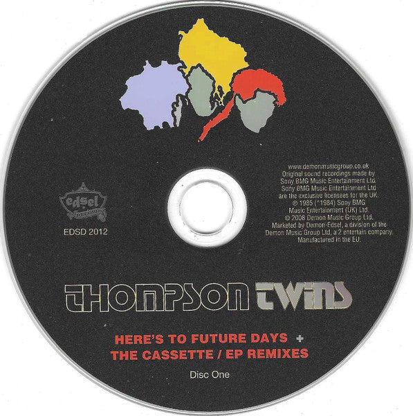 Thompson Twins : Here's To Future Days (CD, Album, RE, RM + CD, Comp, RE, RM)