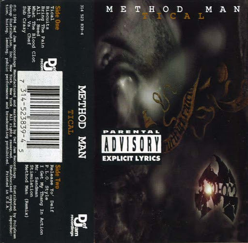 Method Man : Tical (Cass, Album)