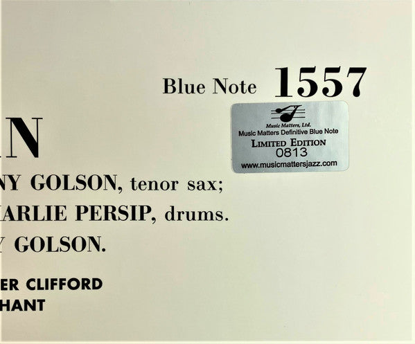 Lee Morgan : Volume 3 (2x12", Album, Mono, Ltd, Num, RE, Gat)