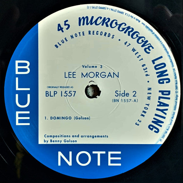 Lee Morgan : Volume 3 (2x12", Album, Mono, Ltd, Num, RE, Gat)