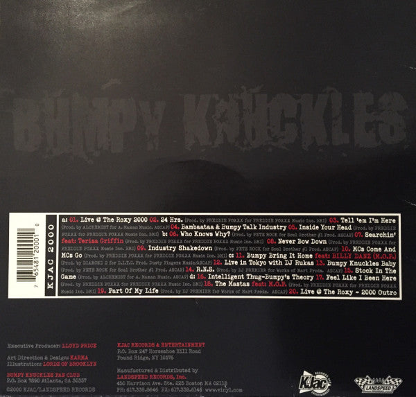 Freddie Foxxx / Bumpy Knuckles : Industry Shakedown (2xLP, Album)