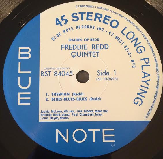 Freddie Redd Quintet : Shades Of Redd (2x12", Album, Ltd, Num, RE, 180)