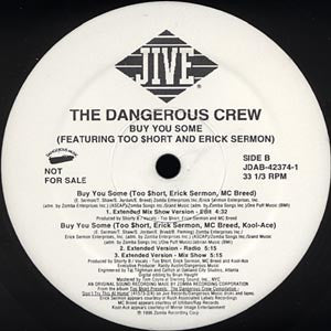 The Dangerous Crew : Buy You Some (12", Single, Promo)