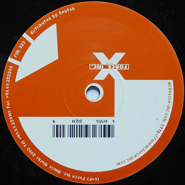 Akufen : Deck The House (12", S/Sided, Advance, Ltd)