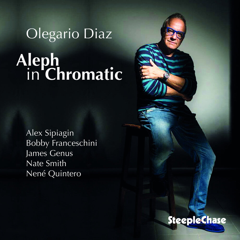 the album cover for Olegario Diaz - Aleph In Chromatic