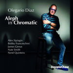 the album cover for Olegario Diaz - Aleph In Chromatic