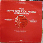 Pat Travers : The Pat Travers You Missed Mini-Album (12", MiniAlbum, Promo, Red)