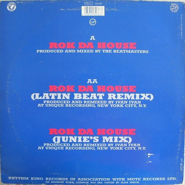 The Beatmasters Featuring The Cookie Crew : Rok Da House (12", Maxi)