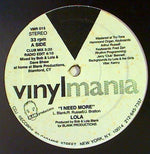 Lola : I Need More (12", Promo)