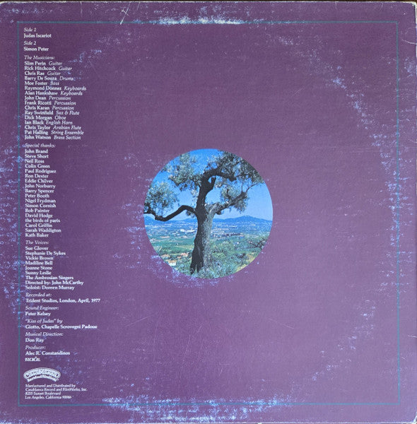 Sphinx (4) : Judas Iscariot / Simon Peter (LP, Album, Promo, San)