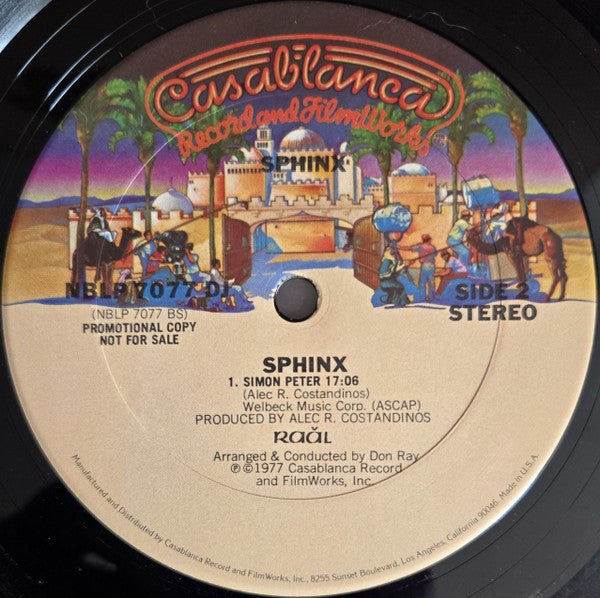 Sphinx (4) : Judas Iscariot / Simon Peter (LP, Album, Promo, San)