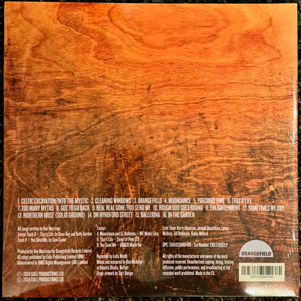 Van Morrison : Live At Orangefield: Be Just And Fear Not (2xLP, Album)
