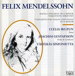 the album cover for F. MENDELSSOHN - Concerto for Violin & Piano