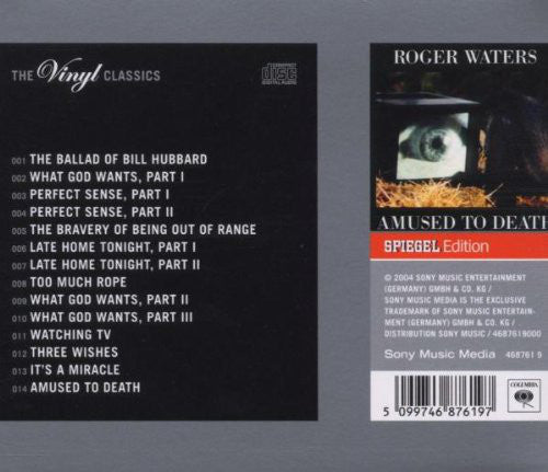Roger Waters : Amused To Death (CD, Album, RE, Bla)