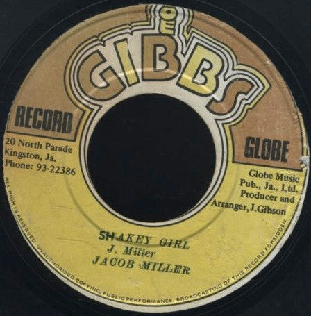 Jacob Miller : Shakey Girl (7")