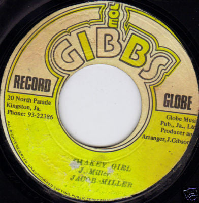 Jacob Miller : Shakey Girl (7")